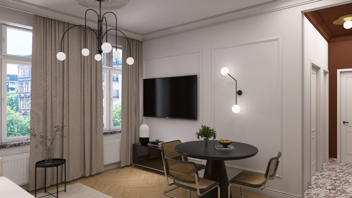 Mieszkanie w kamienicy 40m2 – mieszkanie inwestycyjne